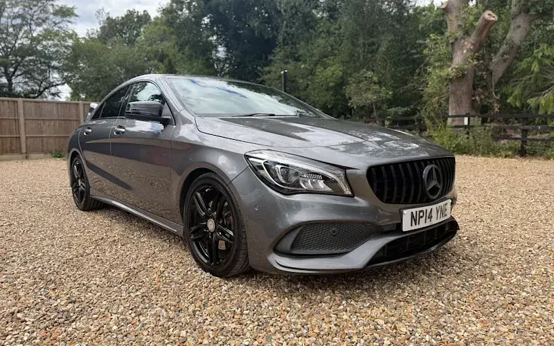 Used Mercedes CLA220 AMG line 177 HP (130 kW) 2017 Grey Sedan