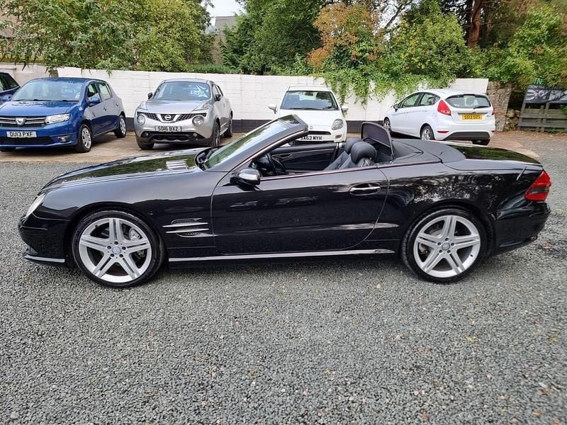 Used Mercedes SL350 Sport Edition 272 HP (200 kW) 2007 Black Cabriolet