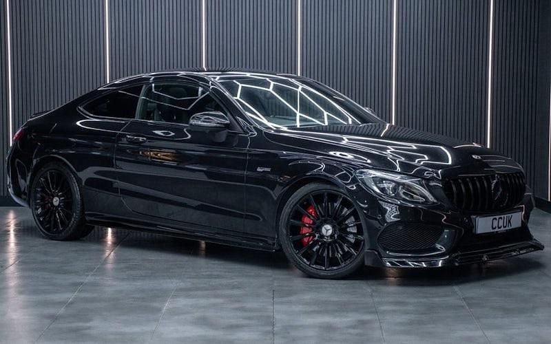 Black Used 2018 Mercedes C43 AMG Premium Coupe | £22,990 (Fair price) - Image 1/4