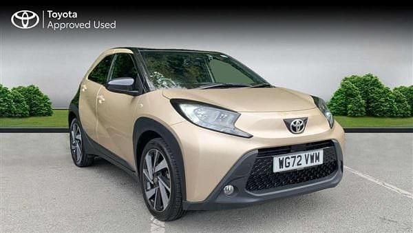 Ginger beige Used 2022 Toyota Aygo Hatchback | £12,790 (Fair price) - Image 1/2