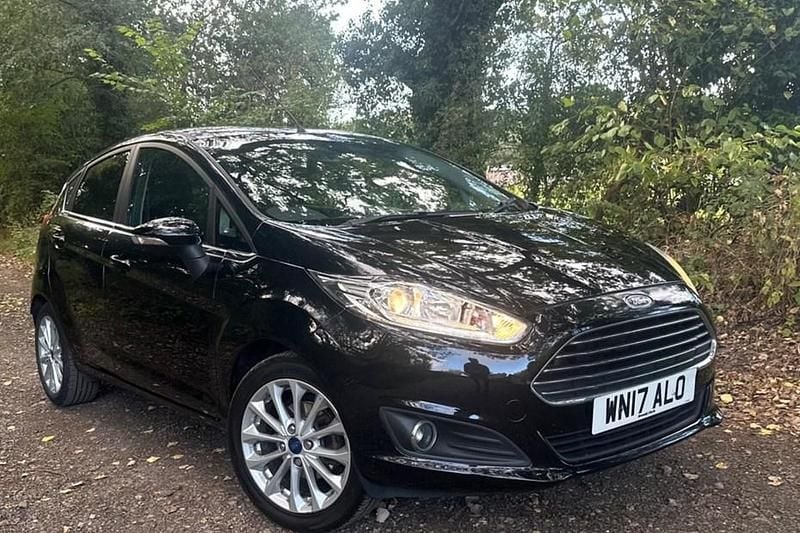 Black Used 2017 Ford Fiesta Titanium X Hatchback | £6,195 (Good price) - Image 1/1