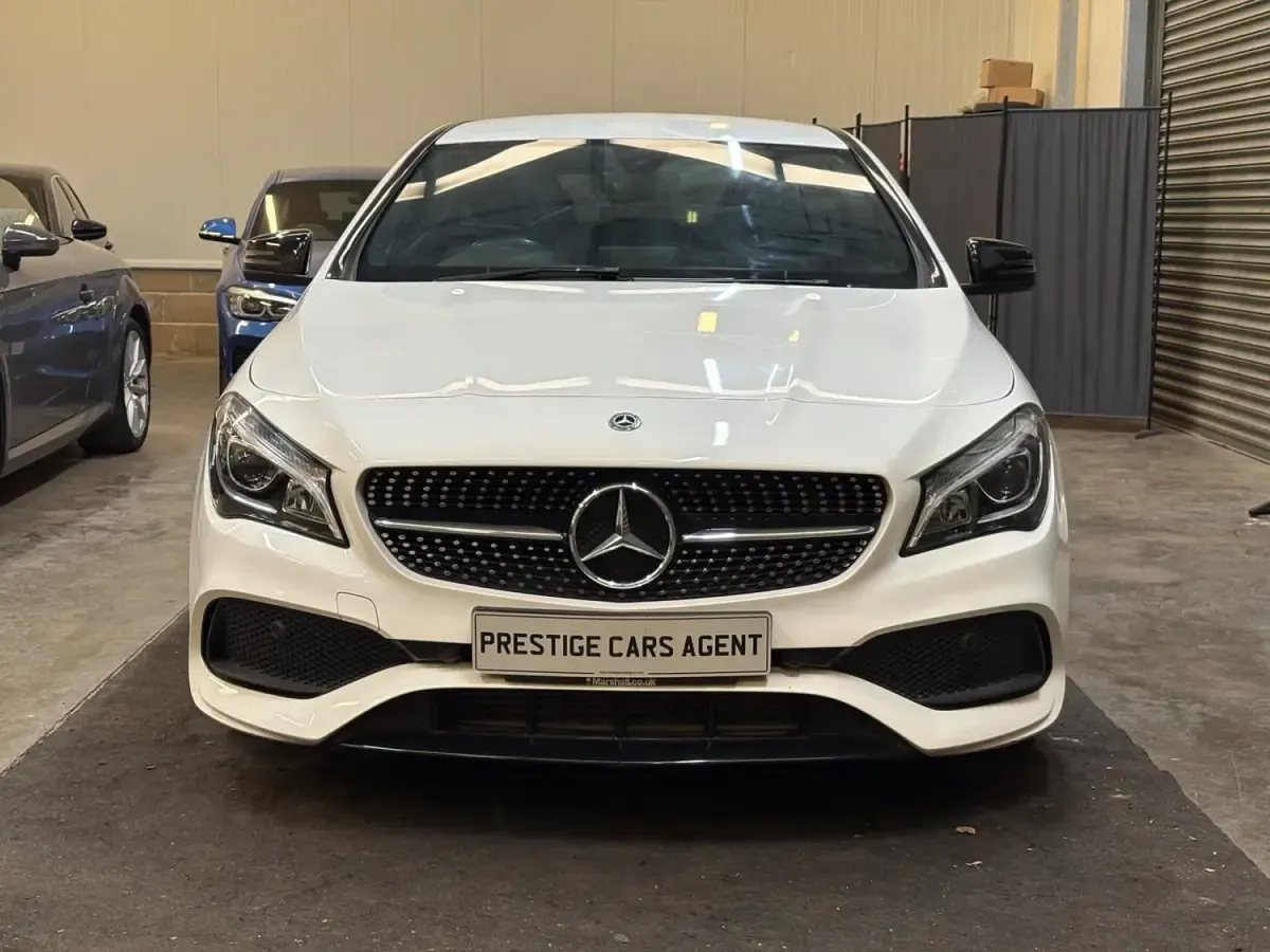 Usado Mercedes CLA200 AMG line 156 HP (114 kW) 2018 Branco Sedan