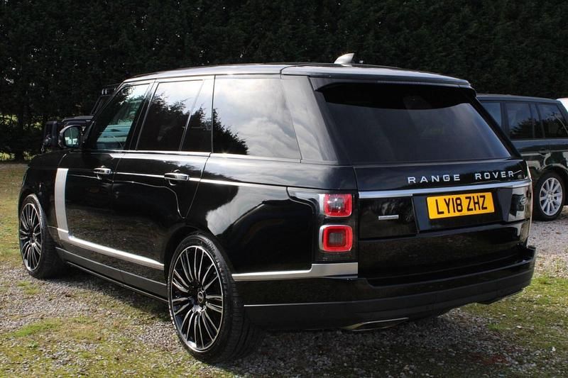 Used Land Rover Range Rover Autobiography 2018 Black SUV