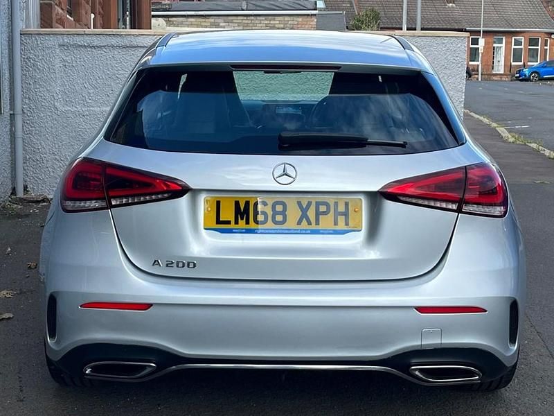 Used Mercedes A200 AMG line 2018 Silver Hatchback
