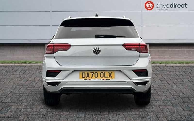 Used VW T-Roc R-line 150 HP (110 kW) 2020 Silver SUV