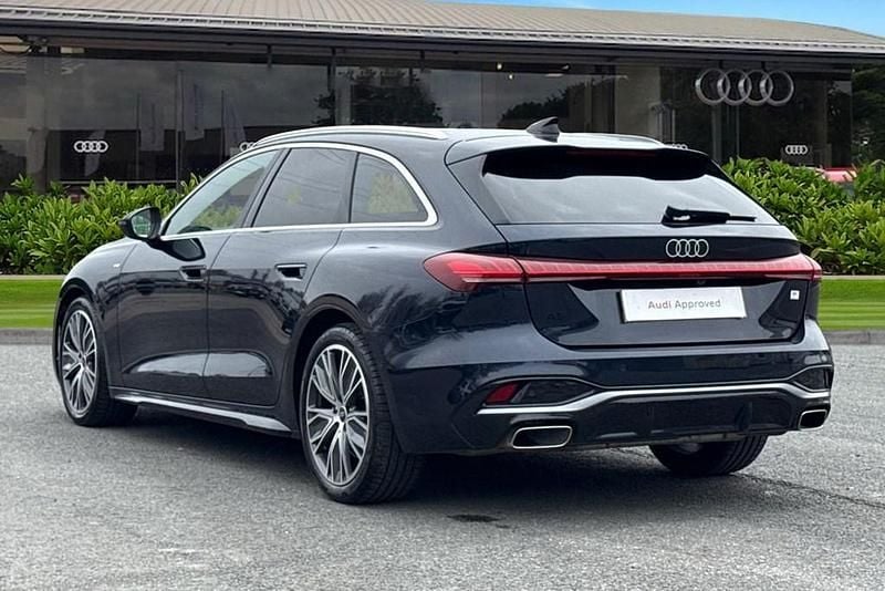 Used Audi A5 S-Line 204 HP (150 kW) 2025 Blue Estate