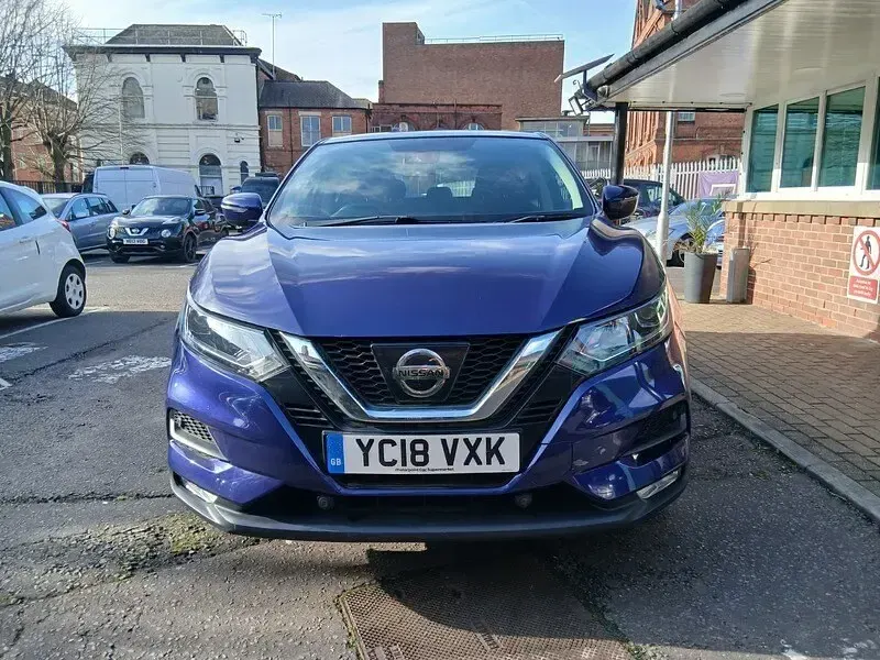 Used Nissan Qashqai Acenta 115 HP (84 kW) 2018 Blue SUV