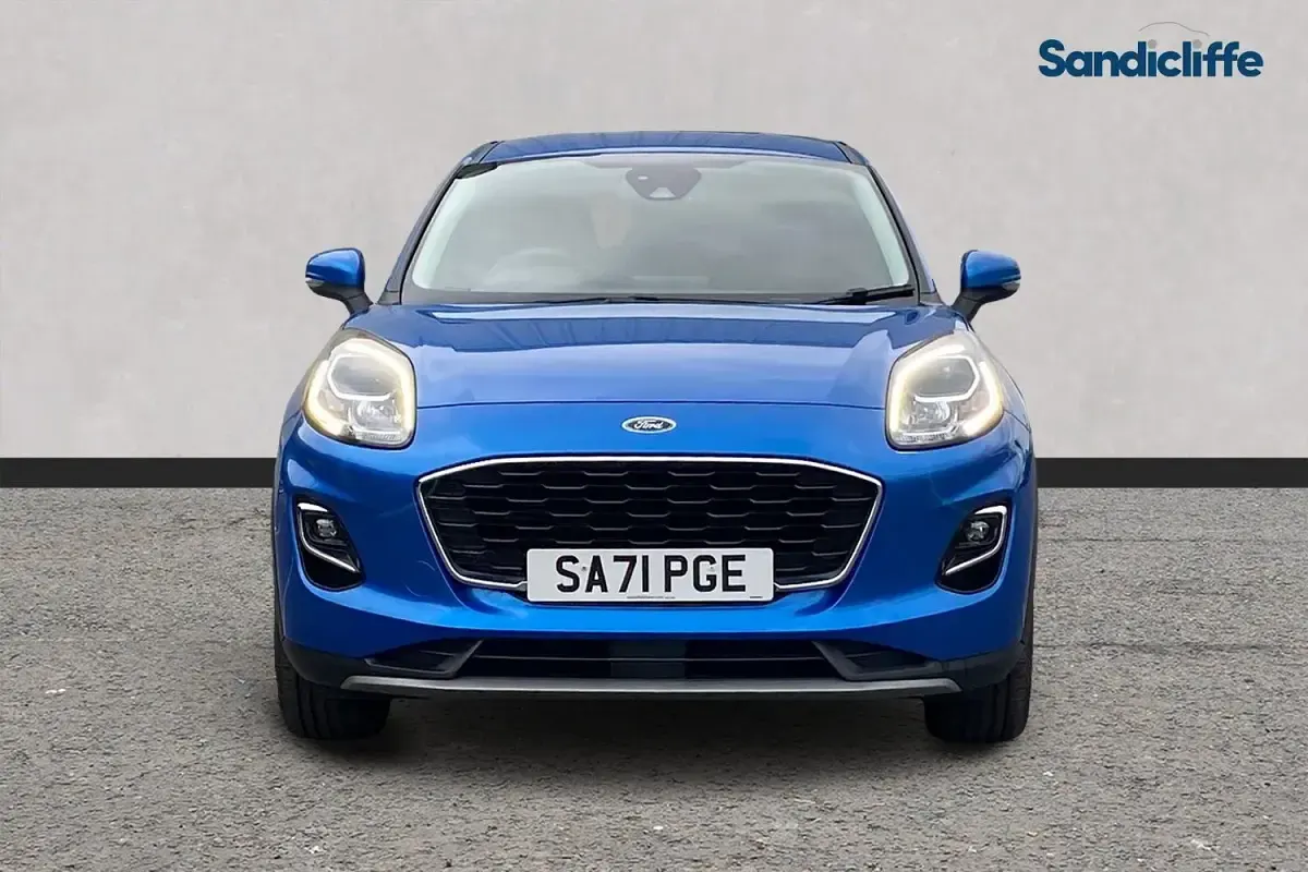 Used Ford Puma Titanium 125 HP (91 kW) 2022 Blue SUV