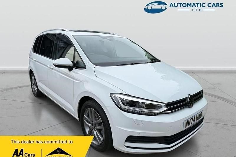 Used VW Touran Match 150 HP (110 kW) 2024 White MPV