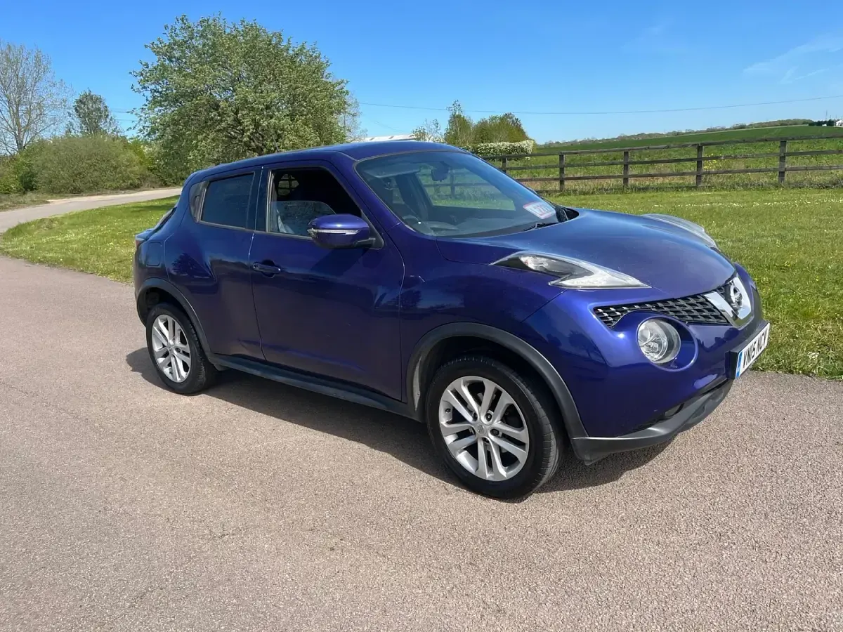 Used Nissan Juke Acenta Premium 2015 Blue SUV