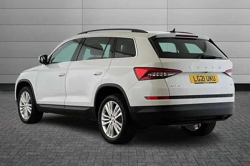 Used Skoda Kodiaq SE L 190 HP (139 kW) 2021 White SUV