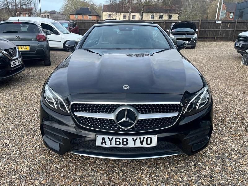 Gebraucht Mercedes E220 AMG Line Premium 2018 Schwarz Cabrio