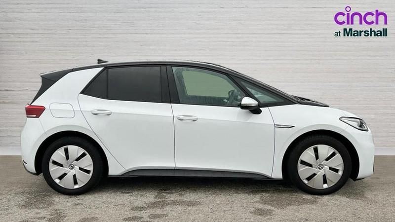 Used VW ID.3 Pro 150 kW (204 HP) 2021 White Hatchback