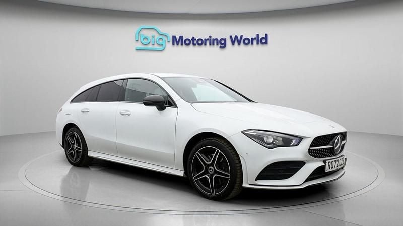 Used Mercedes CLA250e AMG Line Premium 2022 White Sedan