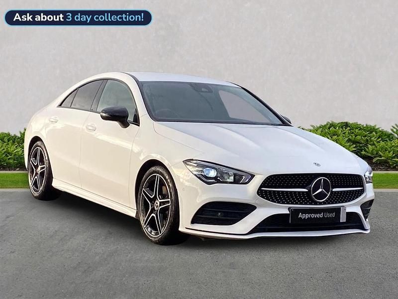 White Used 2023 Mercedes CLA180 Executive Sedan | £23,599 (Fair price) - Image 1/2