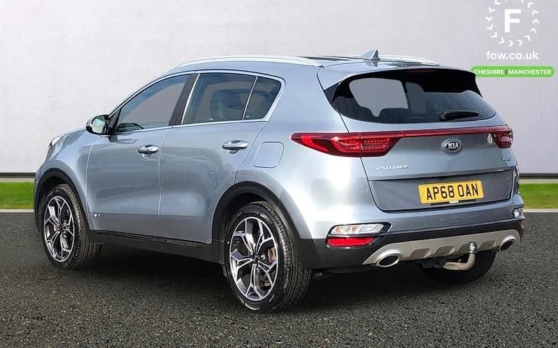 Used Kia Sportage GT-Line 185 HP (136 kW) 2019 Silver SUV