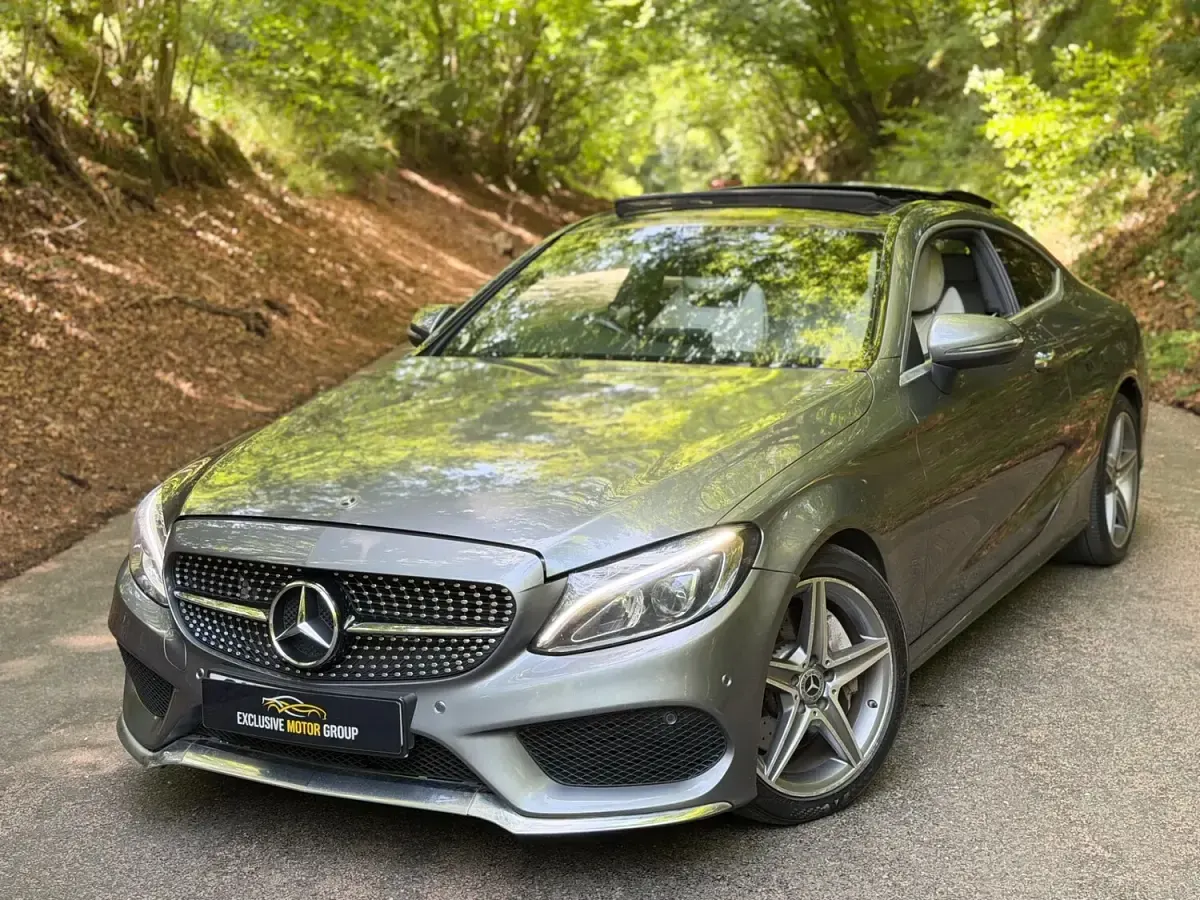 Used Mercedes C250 AMG Line Premium Plus 2017 Grey Coupe