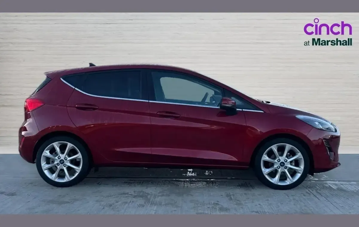 Used Ford Fiesta Titanium X 125 HP (91 kW) 2021 Red Hatchback