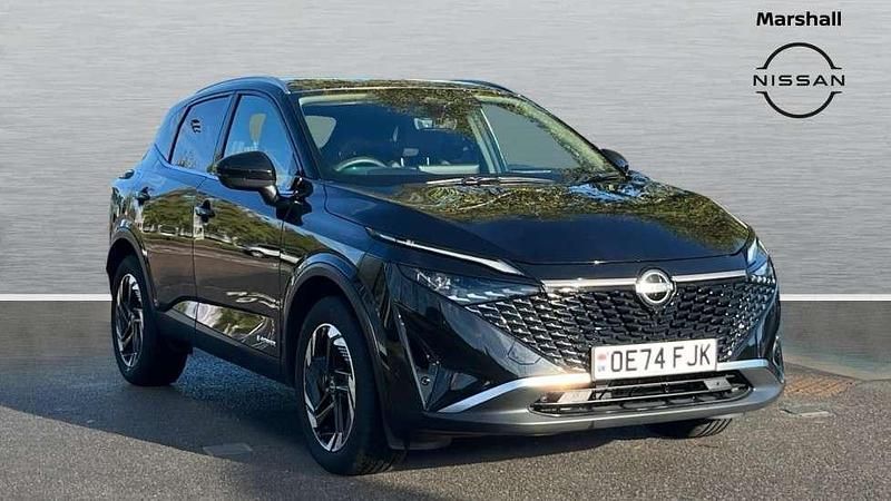 Black Used 2024 Nissan Qashqai N-Connecta SUV | £25,605 (Fair price) - Image 1/4