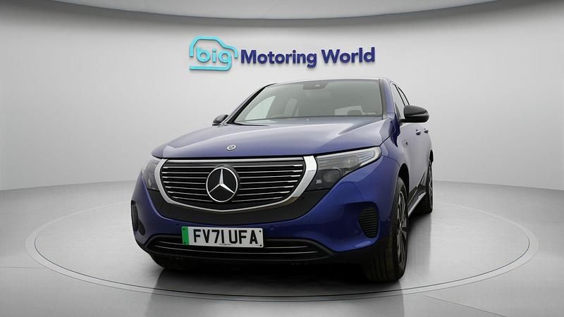 Used Mercedes EQC400 300 kW (408 HP) 2021 Blue SUV