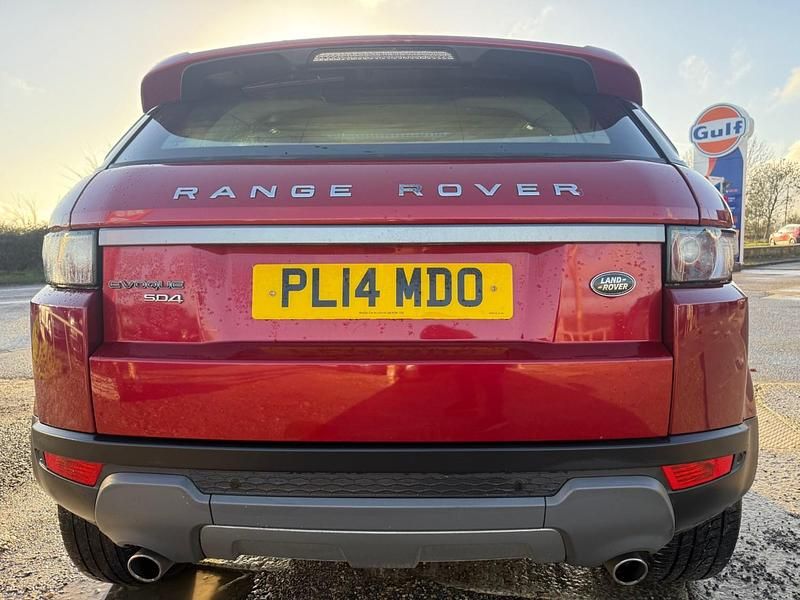 Used Land Rover Range Rover evoque Pure 2014 Red Estate