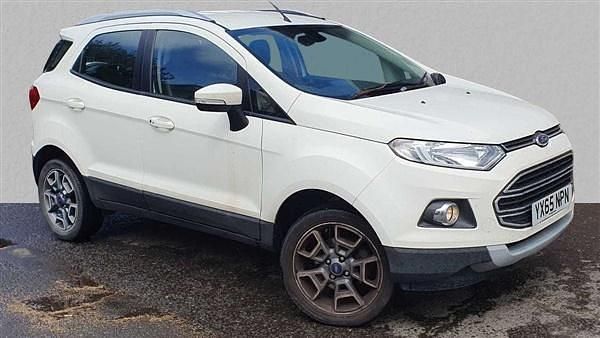 White Used 2015 Ford Ecosport Titanium SUV | £6,100 (Fair price) - Image 1/4