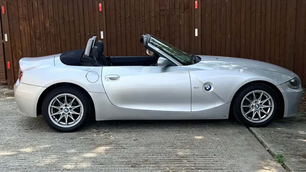 Used BMW Z4 150 HP (110 kW) 2007 Silver Cabriolet