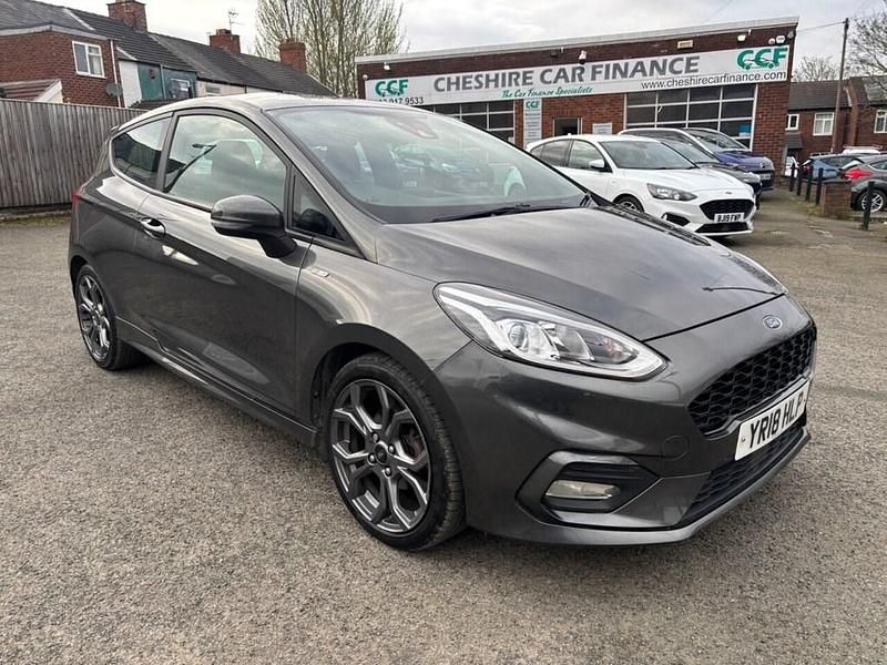 Used Ford Fiesta ST-Line 125 HP (91 kW) 2018 Grey Hatchback