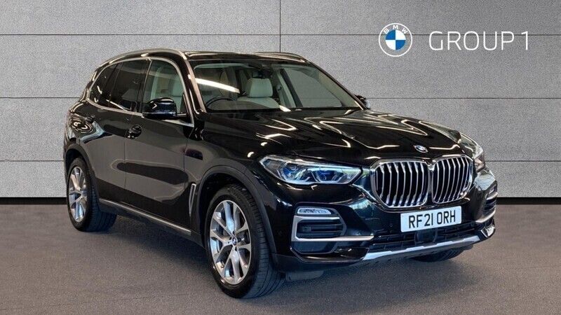 Black Used 2021 BMW X5 xLine SUV | £39,995 (Super price) - Image 1/4