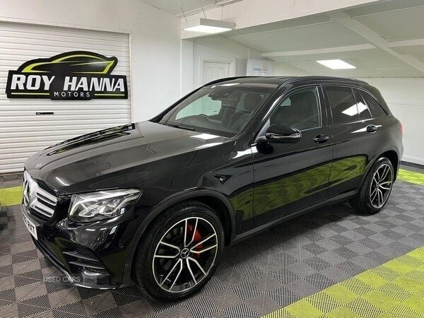 Black Used 2017 Mercedes GLC220 AMG line Estate | £18,750 (Fair price) - Image 1/4