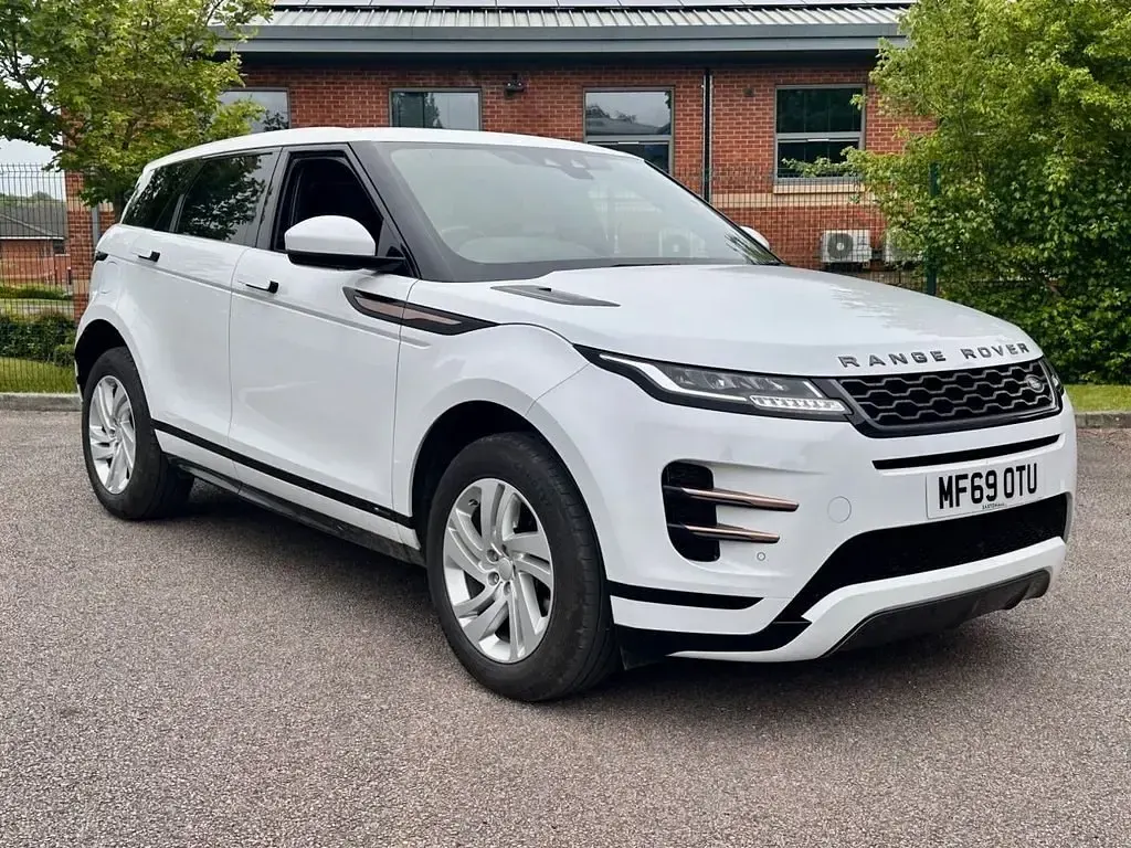 Używany Land Rover Range Rover evoque R-Dynamic 180 KM (132 kW) 2019 Biały SUV