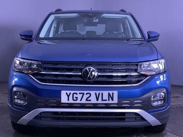 Used VW T-Cross SE 95 HP (69 kW) 2022 Blue SUV