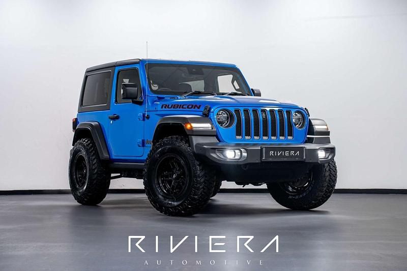 Used Jeep Wrangler Rubicon 272 HP (200 kW) 2022 Hydro blue pearl coat SUV