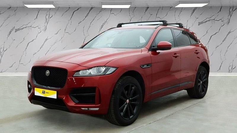 Used Jaguar F-Pace R-Sport 180 HP (132 kW) 2019 Red SUV