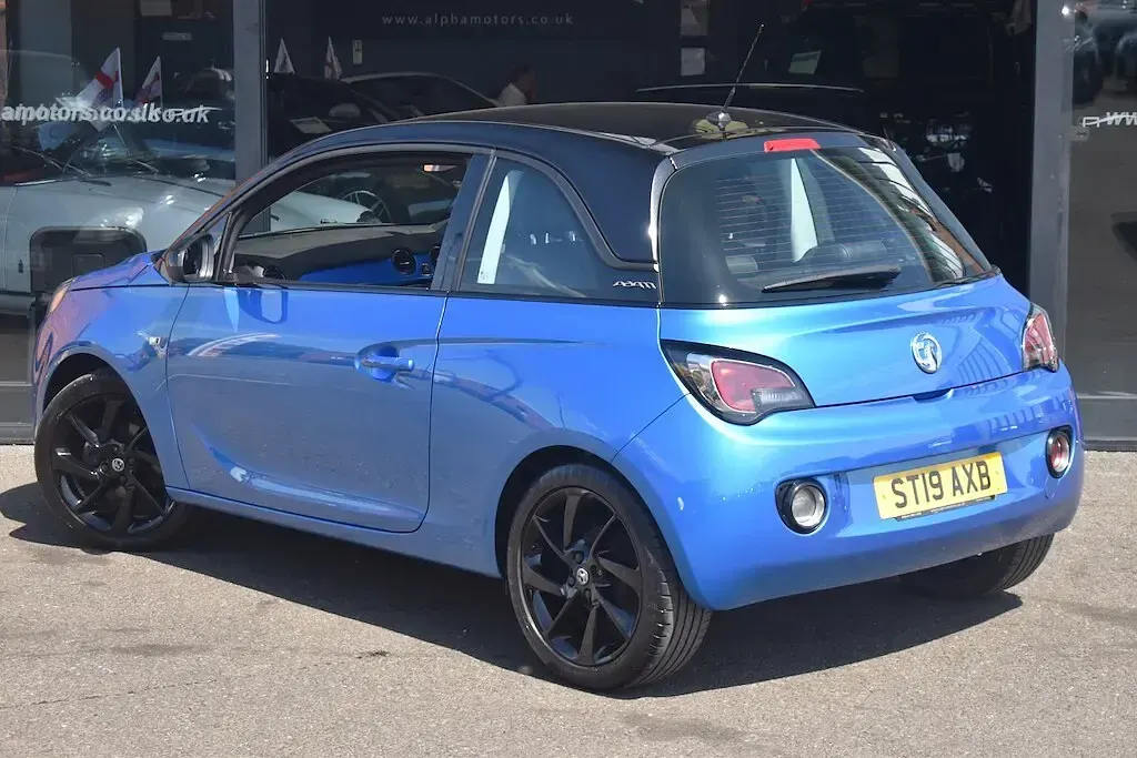 Used Vauxhall Adam 70 HP (51 kW) 2019 Blue Hatchback