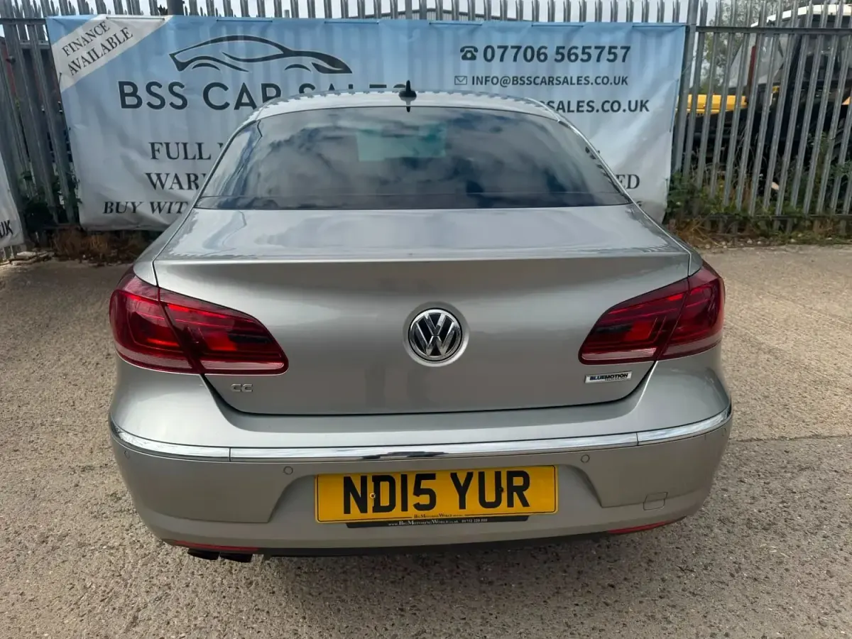 Used VW CC GT 140 HP (102 kW) 2015 Silver Sedan