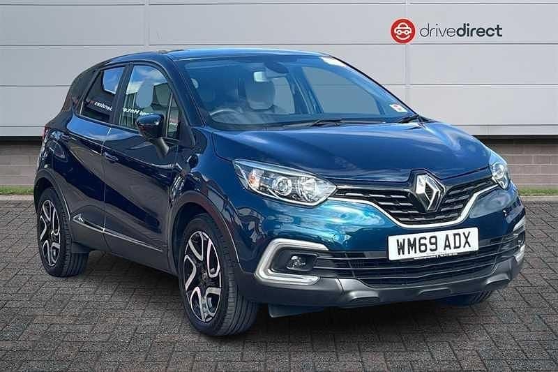 Used Renault Captur Iconic 90 HP (66 kW) 2019 Blue/black SUV