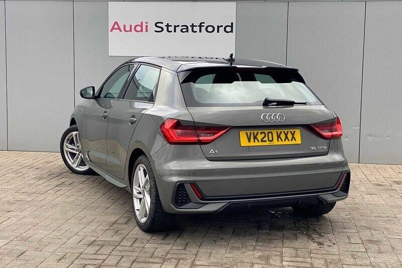 Used Audi A1 S-Line 148 HP (108 kW) 2020 Grey Hatchback