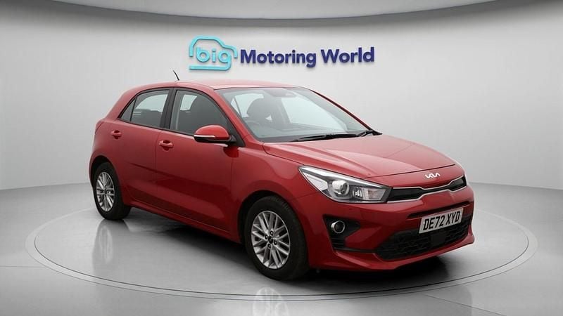 Used Kia Rio 2022 Red Hatchback