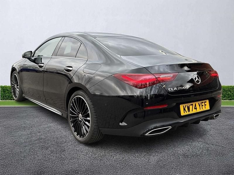 Used Mercedes CLA200 AMG Line Premium Plus 163 HP (119 kW) 2025 Black Coupe