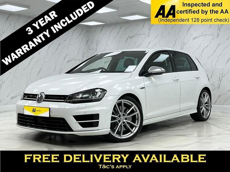 White Used 2017 VW Golf VII R Hatchback | £21,495 (Fair price) - Image 1/2