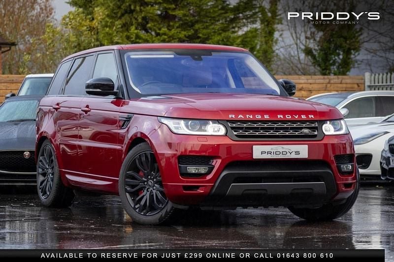 Red Used 2016 Land Rover Range Rover HSE Dynamic SUV | £19,470 (Good price) - Image 1/4