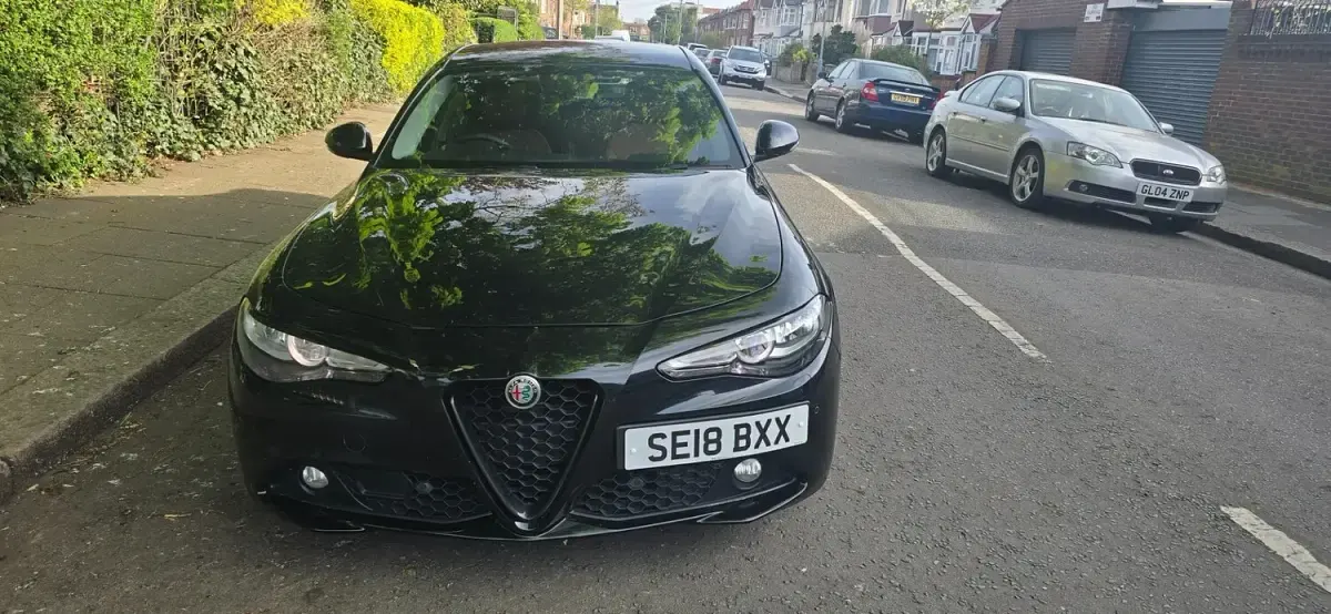 Used Alfa Romeo Giulia 2018 Black Sedan