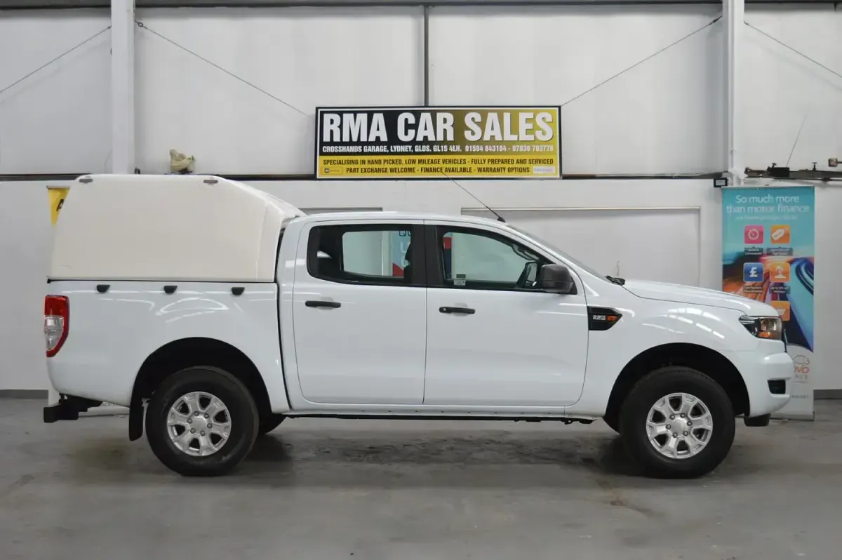 Used Ford Ranger XL 160 HP (117 kW) 2019 White Pickup