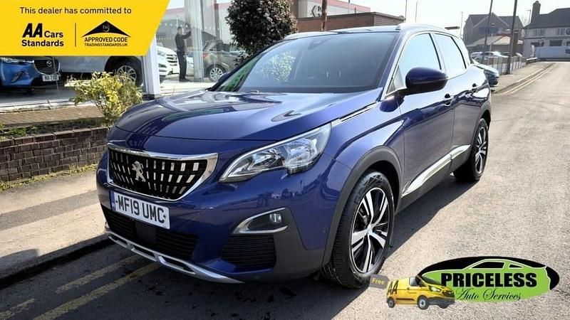 Used Peugeot 3008 Allure 130 HP (95 kW) 2019 Blue SUV