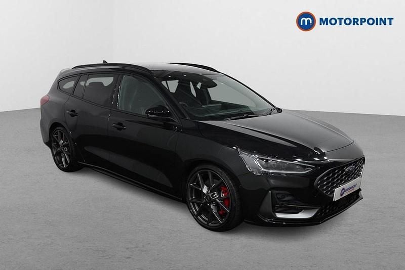 Black Used 2023 Ford Focus ST Estate | £27,949 (Expensive) - Image 1/4