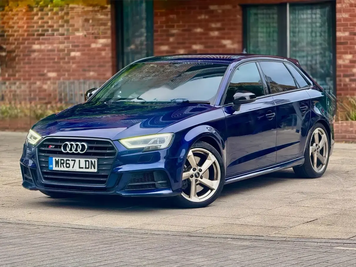 Used Audi S3 Sportback Black Edition 2017 Blue Hatchback