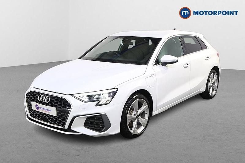 Used Audi A3 e-tron S-Line 2024 White Hatchback