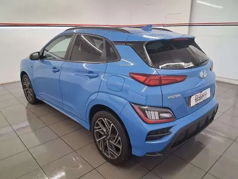 Second-hand Hyundai Kona N Line 120 CP (88 kW) 2022 Albastru SUV