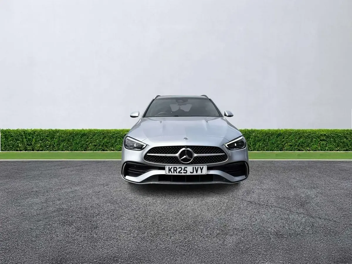 Used Mercedes C300e AMG Line Premium Plus 2025 Silver Estate